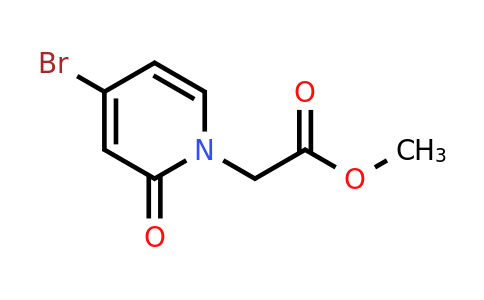 CAS 1629672-68-9 | 1(2H)-Pyridineacetic acid, 4-bromo-2-oxo-, methyl ester