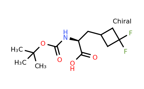 CAS 1629681-42-0 | (2S)-2-(tert-butoxycarbonylamino)-3-(3,3-difluorocyclobutyl)propanoic acid