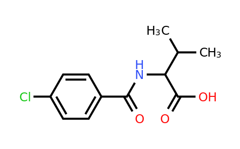 CAS 1629857-89-1 | 2-[(4-chlorophenyl)formamido]-3-methylbutanoic acid
