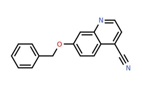 CAS 1630025-67-0 | 7-(Benzyloxy)quinoline-4-carbonitrile