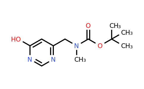 CAS 1630026-10-6 | tert-Butyl ((6-hydroxypyrimidin-4-yl)methyl)(methyl)carbamate