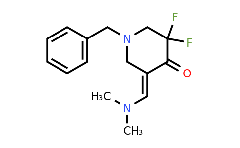 CAS 1630062-35-9 | (E)-1-Benzyl-5-((dimethylamino)methylene)-3,3-difluoropiperidin-4-one