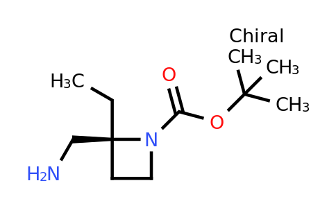 CAS 1630815-45-0 | (S)-tert-Butyl 2-(aminomethyl)-2-ethylazetidine-1-carboxylate
