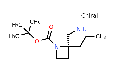 CAS 1630815-51-8 | (S)-tert-Butyl 2-(aminomethyl)-2-propylazetidine-1-carboxylate