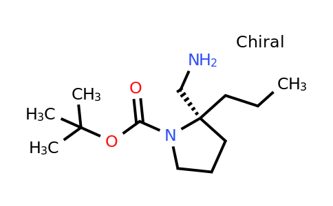 CAS 1630815-56-3 | tert-butyl (2S)-2-(aminomethyl)-2-propylpyrrolidine-1-carboxylate