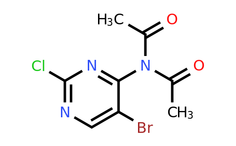 CAS 1630906-79-4 | N-Acetyl-N-(5-bromo-2-chloropyrimidin-4-yl)acetamide