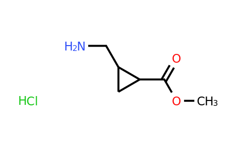CAS 1630906-92-1 | methyl 2-(aminomethyl)cyclopropane-1-carboxylate hydrochloride