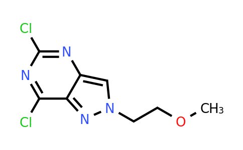 CAS 1630906-96-5 | 5,7-dichloro-2-(2-methoxyethyl)-2H-pyrazolo[4,3-d]pyrimidine