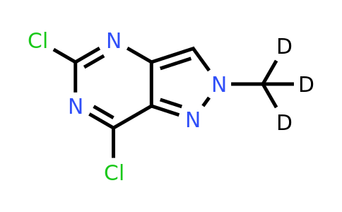CAS 1630907-06-0 | 5,7-dichloro-2-(trideuteriomethyl)pyrazolo[4,3-d]pyrimidine