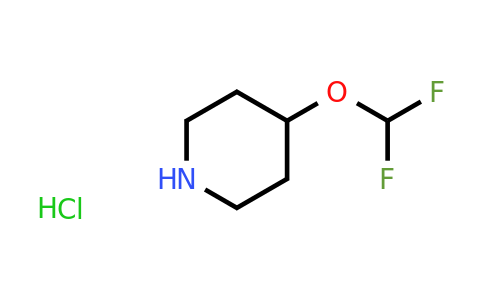 CAS 1630907-16-2 | 4-(difluoromethoxy)piperidine hydrochloride