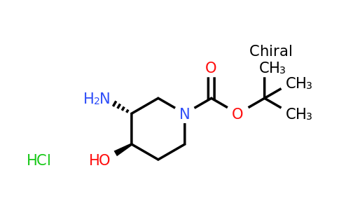 CAS 1630907-19-5 | trans-3-amino-1-boc-4-hydroxypiperidine hydrochloride