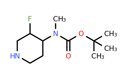 CAS 1630907-22-0 | tert-butyl N-(3-fluoropiperidin-4-yl)-N-methylcarbamate
