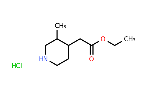 CAS 1630907-26-4 | ethyl 2-(3-methylpiperidin-4-yl)acetate hydrochloride