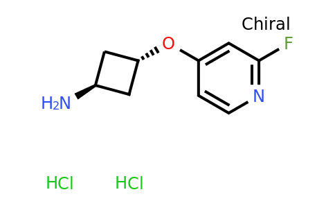 CAS 1630907-34-4 | cyclobutanamine, 3-(2-fluoropyridinyl-4-oxy)-, hydrochloride (1:2), trans-