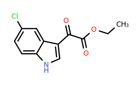 CAS 163160-58-5 | ethyl 2-(5-chloro-1H-indol-3-yl)-2-oxoacetate