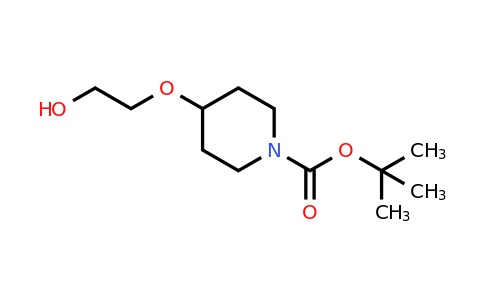 CAS 163210-40-0 | tert-butyl 4-(2-hydroxyethoxy)piperidine-1-carboxylate