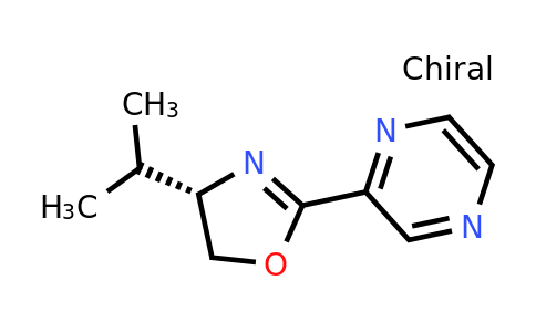 CAS 1632140-88-5 | (S)-4-Isopropyl-2-(pyrazin-2-yl)-4,5-dihydrooxazole