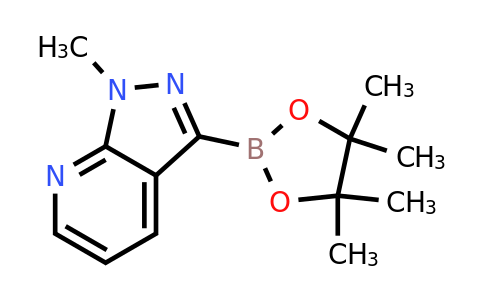 CAS 1632159-72-8 | 1-Methyl-3-(4,4,5,5-tetramethyl-1,3,2-dioxaborolan-2-YL)-1H-pyrazolo[3,4-B]pyridine