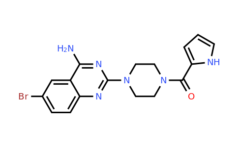 CAS 1632285-96-1 | (4-(4-Amino-6-bromoquinazolin-2-yl)piperazin-1-yl)(1H-pyrrol-2-yl)methanone
