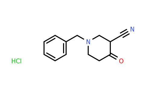 CAS 1632286-06-6 | 1-Benzyl-4-oxopiperidine-3-carbonitrile hydrochloride