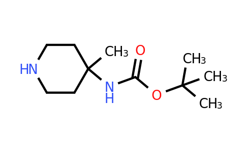 CAS 163271-08-7 | Tert-butyl (4-methylpiperidin-4-YL)carbamate