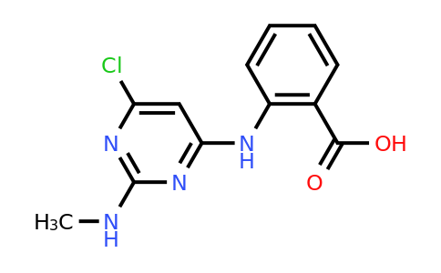 CAS 16332-71-1 | 2-((6-Chloro-2-(methylamino)pyrimidin-4-yl)amino)benzoic acid