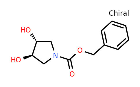 CAS 163439-83-6 | (3R,4R)-Benzyl 3,4-dihydroxypyrrolidine-1-carboxylate