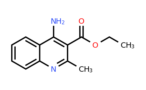 CAS 163455-37-6 | Ethyl 4-Amino-2-methylquinoline-3-carboxylate
