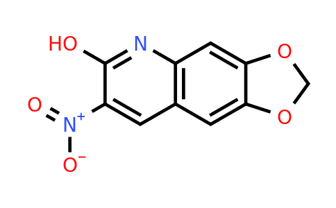 CAS 163458-79-5 | 7-Nitro-[1,3]dioxolo[4,5-G]quinolin-6-ol