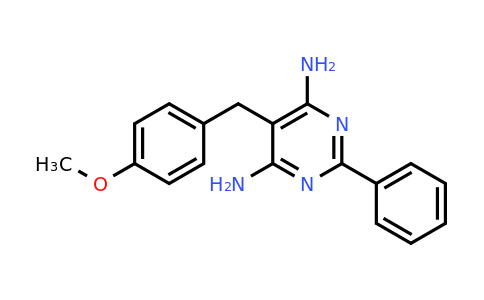 CAS 163590-00-9 | 5-(4-Methoxybenzyl)-2-phenylpyrimidine-4,6-diamine