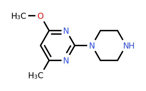 CAS 163613-85-2 | 4-Methoxy-6-methyl-2-(piperazin-1-yl)pyrimidine