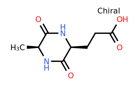CAS 16364-36-6 | 3-((2S,5S)-5-Methyl-3,6-dioxopiperazin-2-yl)propanoic acid