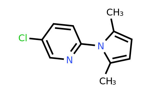 CAS 163683-96-3 | 5-Chloro-2-(2,5-dimethyl-1H-pyrrol-1-yl)pyridine