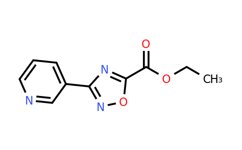 CAS 163719-72-0 | Ethyl 3-pyridin-3-YL-[1,2,4]oxadiazole-5-carboxylate