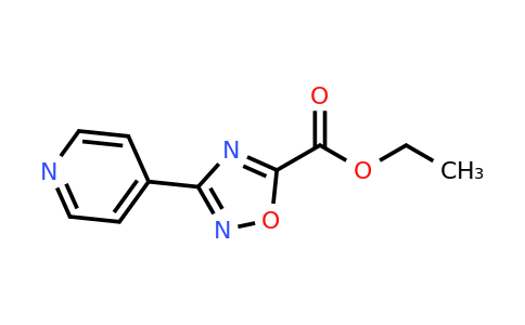 CAS 163719-80-0 | Ethyl 3-pyridin-4-YL-1,2,4-oxadiazole-5-carboxylate