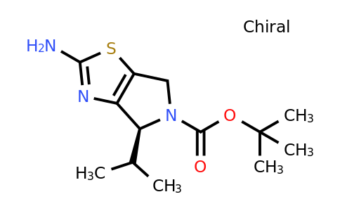 (S)-tert-Butyl 2-amino-4-isopropyl-4H-pyrrolo[3,4-d]thiazole-5(6H)-carboxylate