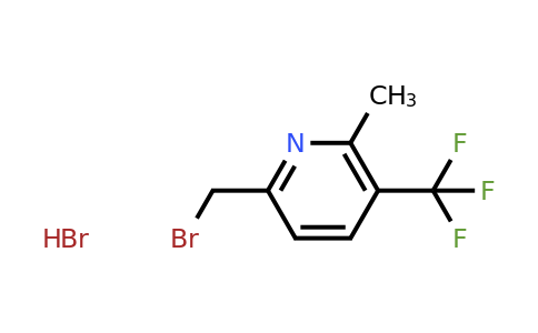 CAS 1637310-40-7 | 6-(bromomethyl)-2-methyl-3-(trifluoromethyl)pyridine;hydrobromide
