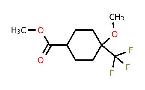 CAS 1637310-70-3 | methyl 4-methoxy-4-(trifluoromethyl)cyclohexanecarboxylate