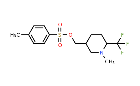 CAS 1637310-83-8 | [1-methyl-6-(trifluoromethyl)piperidin-3-yl]methyl 4-methylbenzene-1-sulfonate