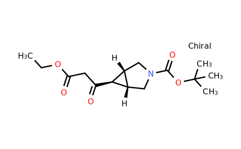 CAS 1637398-64-1 | tert-butyl exo-6-(3-ethoxy-3-oxopropanoyl)-3-azabicyclo[3.1.0]hexane-3-carboxylate