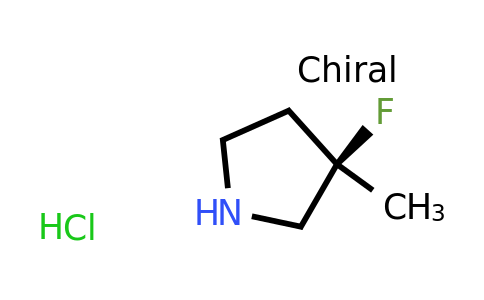 CAS 1637399-36-0 | (3R)-3-fluoro-3-methylpyrrolidine hydrochloride