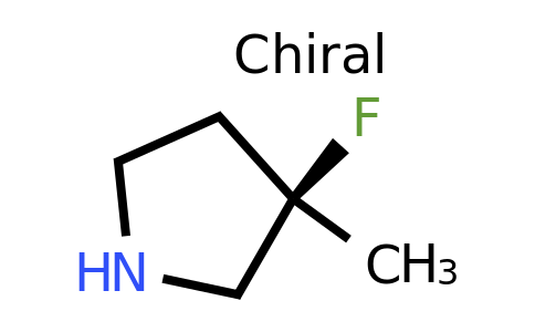 CAS 1637430-83-1 | (3R)-3-fluoro-3-methylpyrrolidine