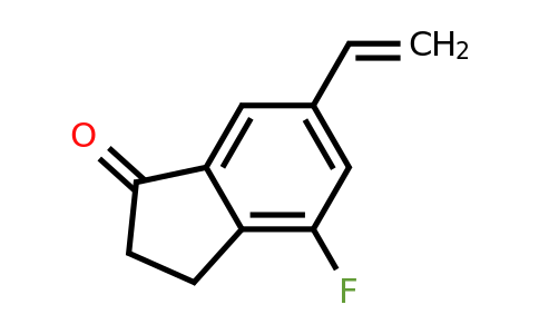 CAS 1637453-48-5 | 6-ethenyl-4-fluoro-2,3-dihydro-1H-inden-1-one