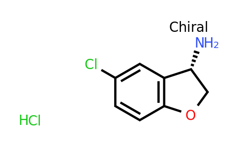 CAS 1637453-77-0 | (S)-5-Chloro-2,3-dihydro-benzofuran-3-ylamine hydrochloride