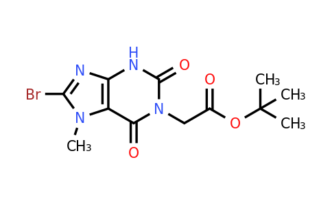 CAS 1637533-84-6 | tert-butyl 2-(8-bromo-7-methyl-2,6-dioxo-2,3,6,7-tetrahydro-1H-purin-1-yl)acetate