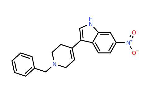 CAS 1637781-31-7 | 3-(1-Benzyl-1,2,3,6-tetrahydropyridin-4-yl)-6-nitro-1H-indole