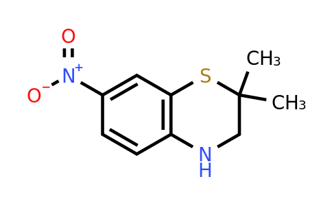 CAS 1637781-47-5 | 2,2-Dimethyl-7-nitro-3,4-dihydro-2H-benzo[b][1,4]thiazine