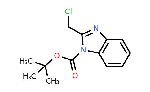 CAS 163798-87-6 | Tert-butyl 2-(chloromethyl)-1H-benzo[D]imidazole-1-carboxylate