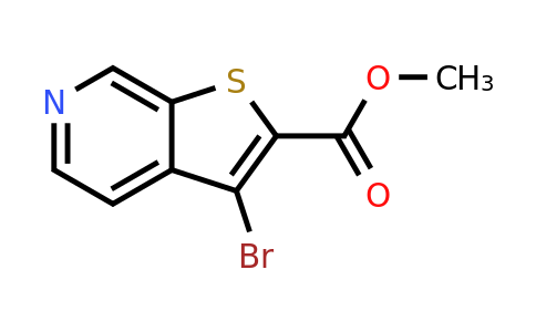 CAS 1638121-56-8 | methyl 3-bromothieno[2,3-c]pyridine-2-carboxylate