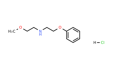 CAS 1638221-26-7 | 2-Methoxy-N-(2-phenoxyethyl)ethanamine hydrochloride